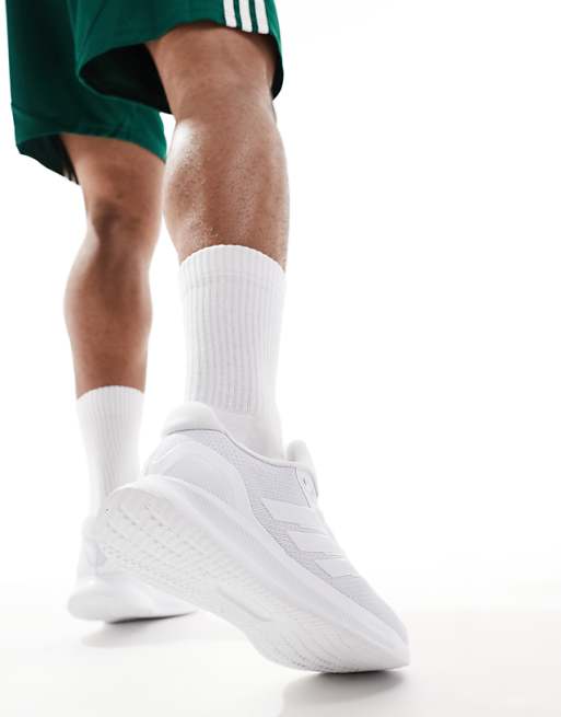 Adidas Running RunFalcon Trainers In White