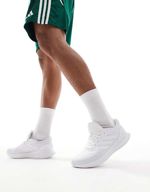 Adidas Running RunFalcon Trainers In White