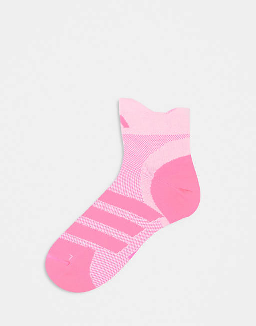 adidas Running sock in bright pink
