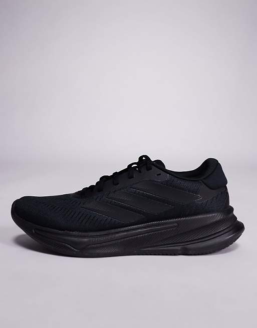 Adidas Running Supernova Ease Trainers In Black