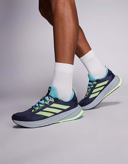 adidas Running Supernova Rise ATR in blue grey and yellow