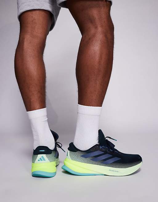 Adidas Running Supernova Rise ATR In Navy And Yellow