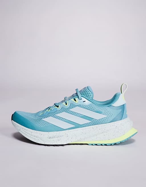 Adidas Running Supernova Rise ATR Trainers In Teal And Yellow
