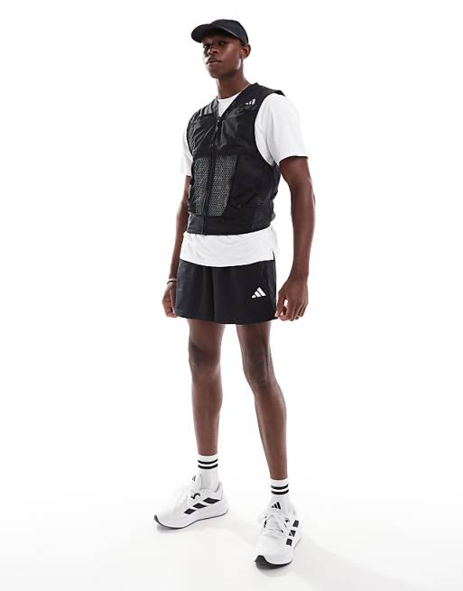Adidas Running Ultimate Pocket Vest In Multi