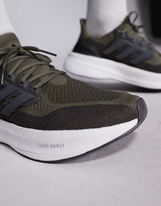 Adidas Running Ultraboost 5 Trainers In Khaki And Black