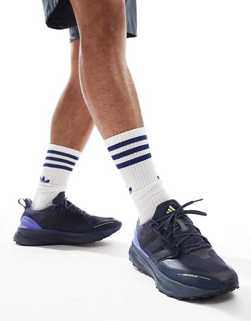 Adidas Running Ultrarun 5 Trainers In Navy