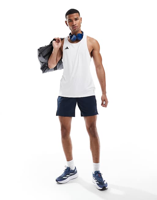 Adidas Tennis Pro Tank Top In White