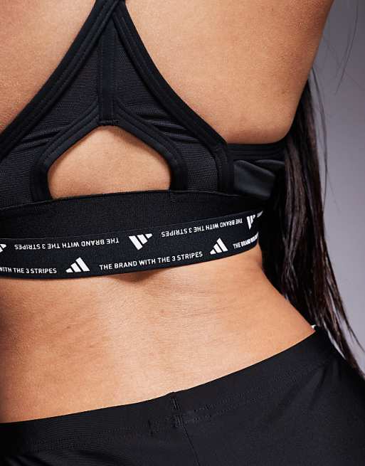 Adidas Training AERCT Bra In Black