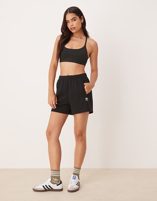 Adidas Training All Me Light Support Sports Bra In Black