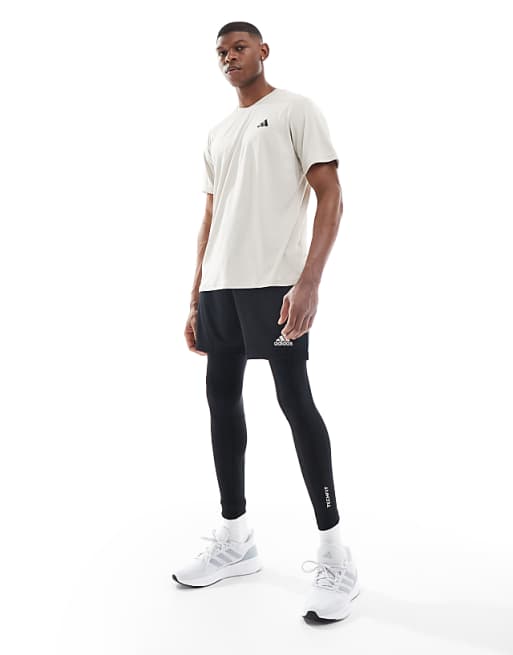 Adidas Training Essentials T-shirt In Stone