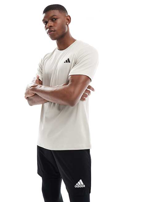 adidas Training Essentials t-shirt in stone
