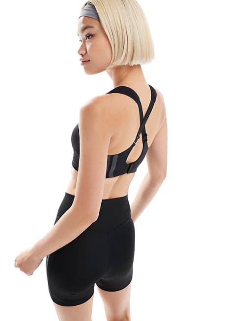 Adidas Training High Support Sports Bra In Black