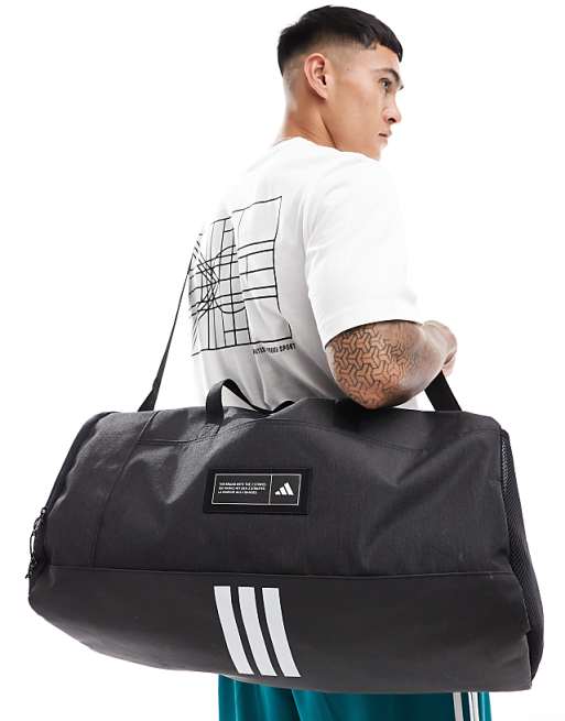 Adidas Training Medium Duffle Bag In Black
