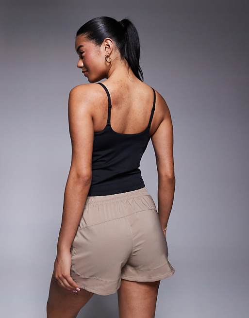 Adidas Training Optime Strap Top In Black