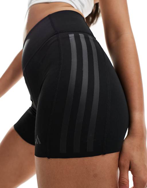 Adidas Training Strength 4"" Booty Shorts In Black