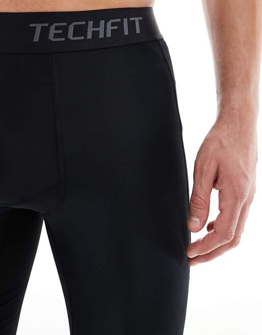 Adidas Training Tech Fit Base Layer Shorts In Black