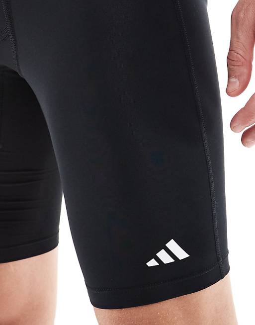 Adidas Training Tech Fit Base Layer Shorts In Black