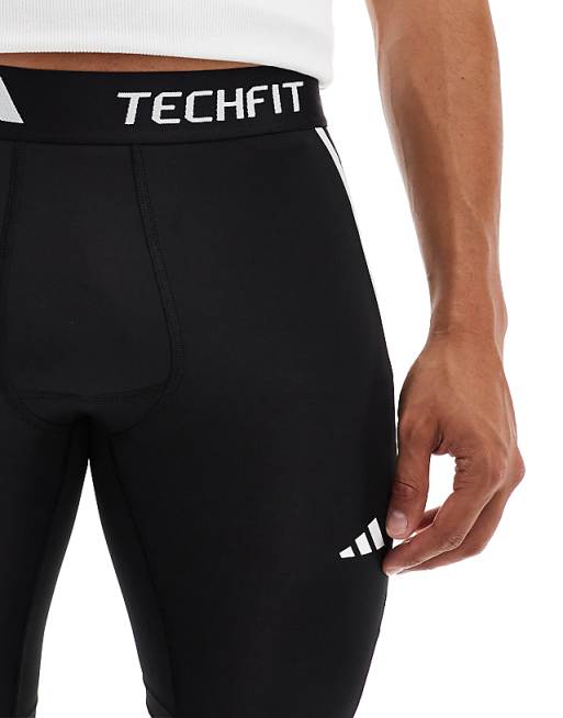 Adidas Training Tech Fit Shorts In Black