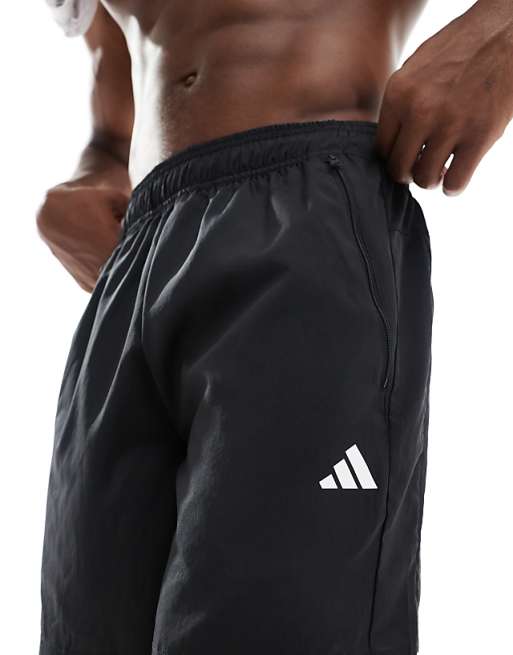 Adidas Training Train Essentials 5 Inch Woven Shorts In Black