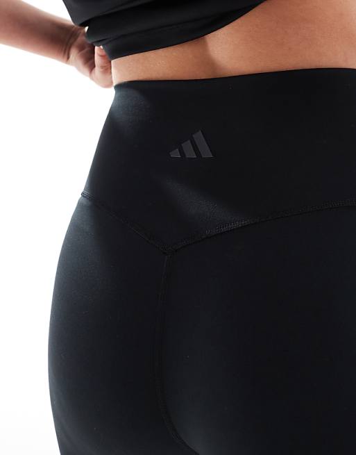 Adidas Training Yoga All Me Sculpt Leggings In Black