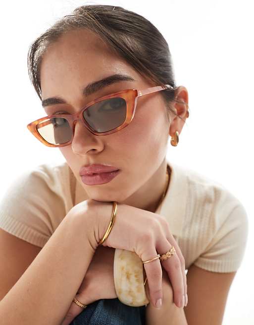 AIRE titania slim sunglasses in vintage tort