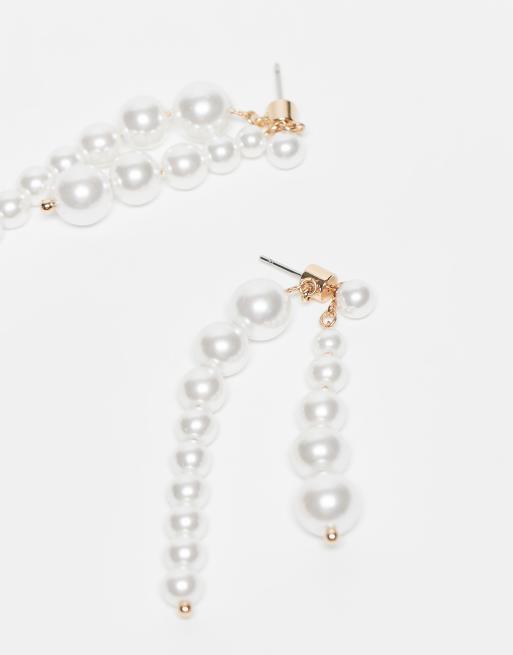 ALDO Luminna Pack Of 6 Pearl Earrings