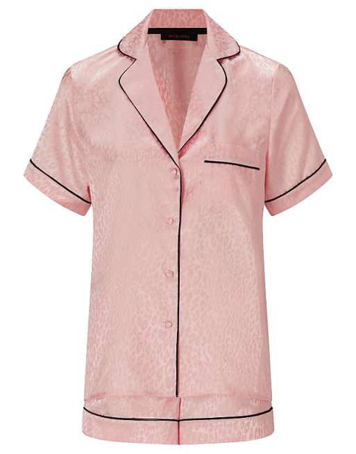 Ann Summers Signature Satin Pj Set In Pink