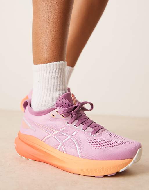 Asics Gel-Kayano 31 Stability Running Trainers In Light Ube And White