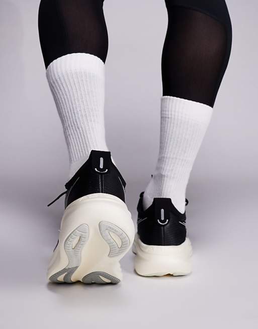 Asics Gel-Nimbus 27 Running Trainers In Black And White
