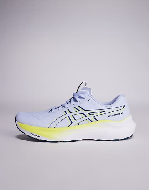 Asics GT-2000 14 Running Trainers In Blue Fade And Tranquil Teal