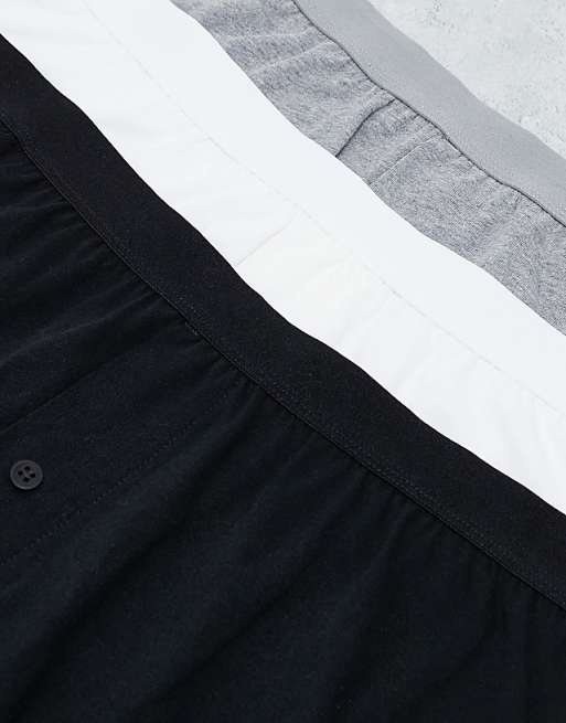 DESIGN 3 Pack Boxers In Multi