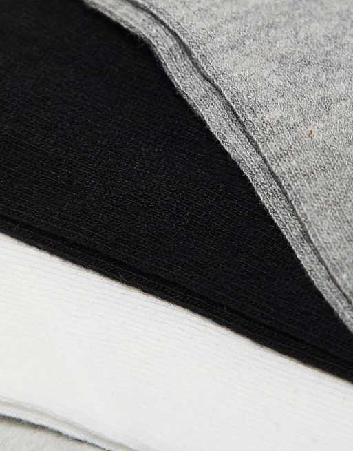 DESIGN 5 Pack Trainer Socks In Multi