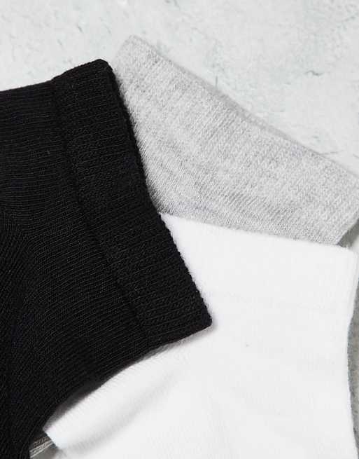 DESIGN 5 Pack Trainer Socks In Multi