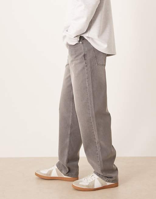 DESIGN Baggy Jean In Grey Wash