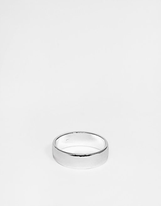 DESIGN Band Ring In Silver Tone - SILVER