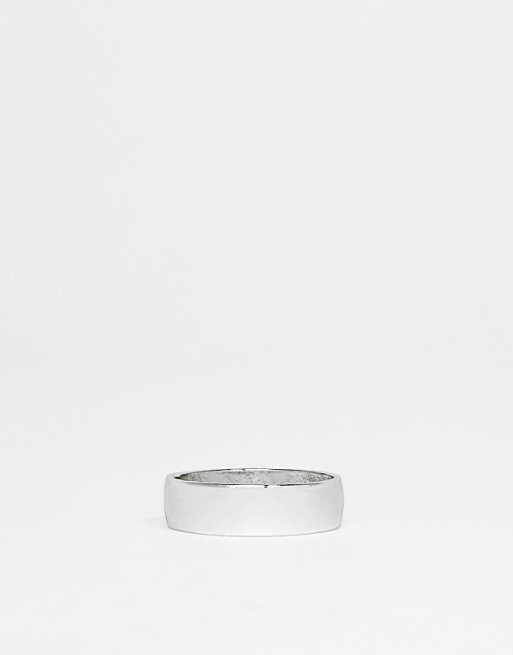 DESIGN Band Ring In Silver Tone - SILVER