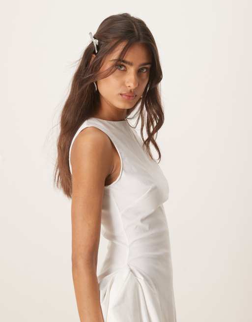 DESIGN Barrette Hair Clip With Bow Detail In Silver