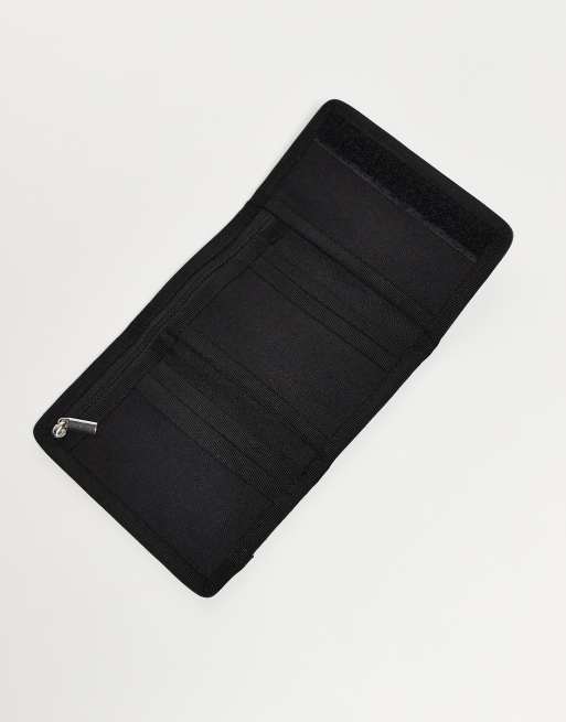 DESIGN Canvas Foldable Wallet In Black