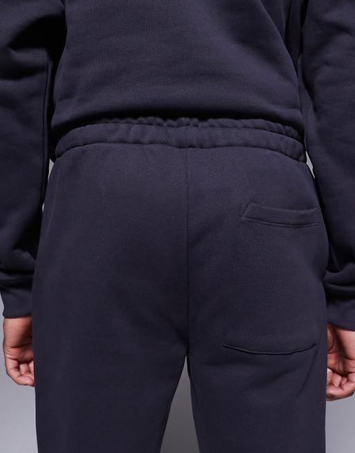 DESIGN Co-ord Heavyweight Jogger In 400gsm Charcoal