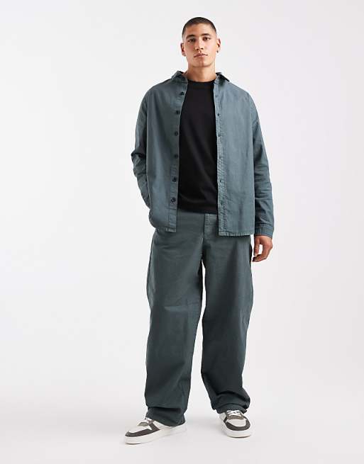 DESIGN Co-ord In Charcoal Ripstop