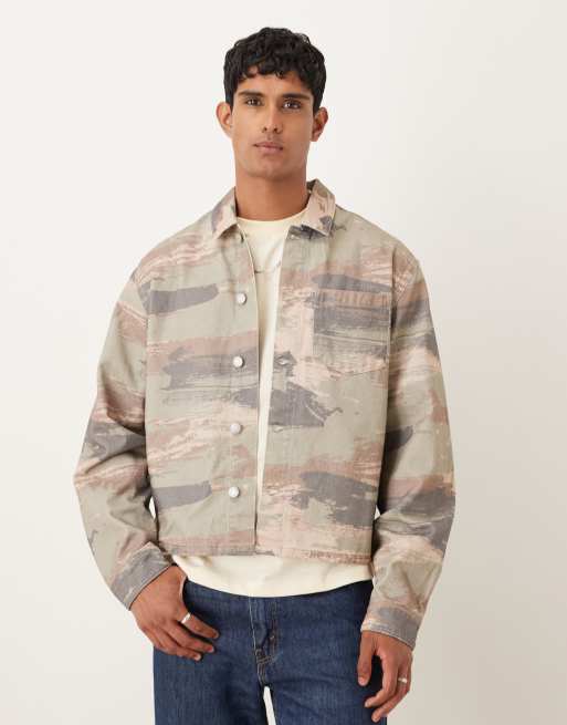 DESIGN Co-ord In Desert Camo Print