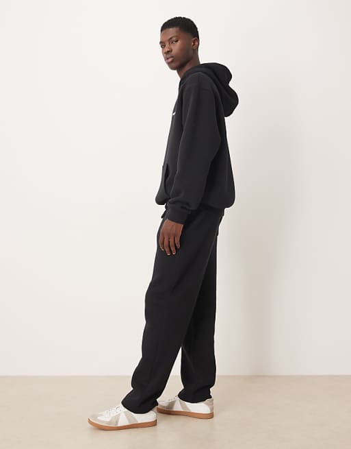 DESIGN Co-ord Oversized Jogger With Print In Black