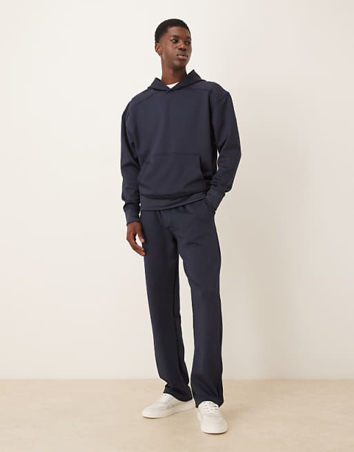 DESIGN Co-ord Straight Leg Jogger In Navy