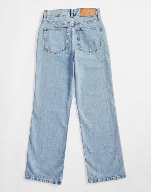 DESIGN Comfort Stretch Straight Leg Jean In Light Blue