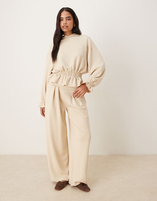 DESIGN Cupro Co Ord In Stone