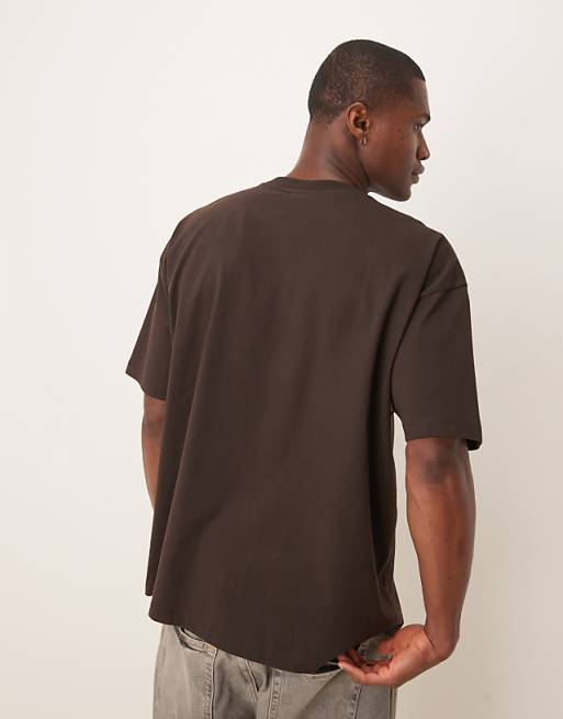 DESIGN Disney Pixar Unisex Oversized T-shirt With Toy Story Woody Print In Brown - BROWN