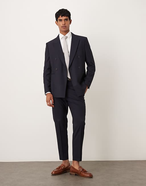 DESIGN double breasted Suit in navy