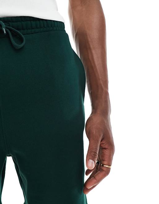DESIGN Essential Slim Short In Dark Green