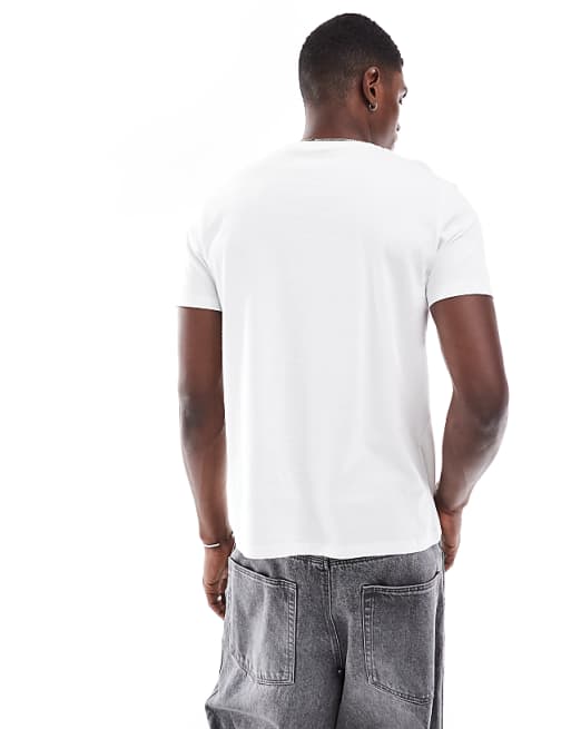 DESIGN Essentials 2 Pack Crew Neck T-shirts In Black And White