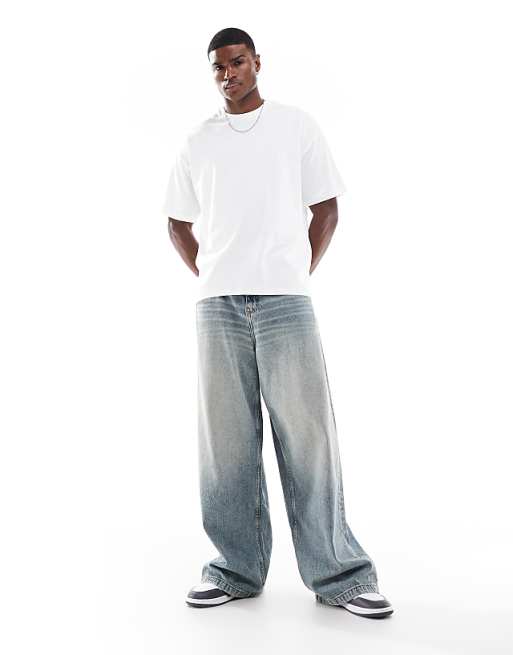 DESIGN Essentials 2 Pack Oversized T-shirts In Black And White